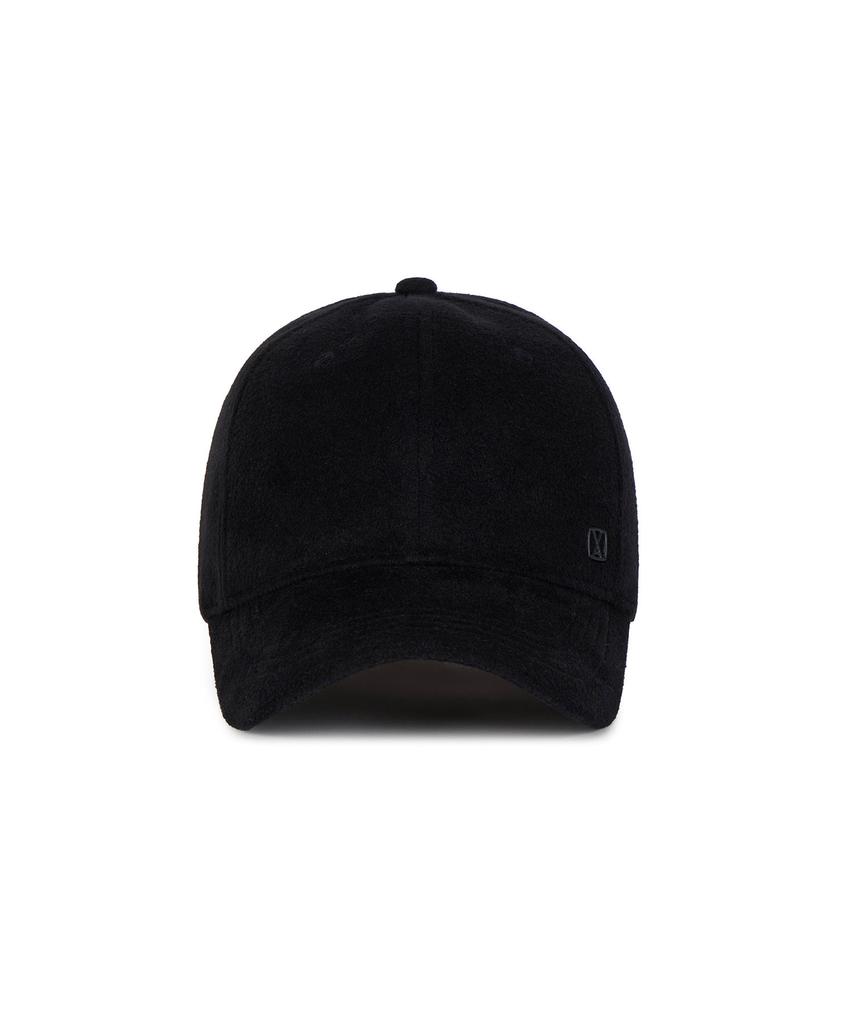 Bajal Va Square Wool Ball Cap Black