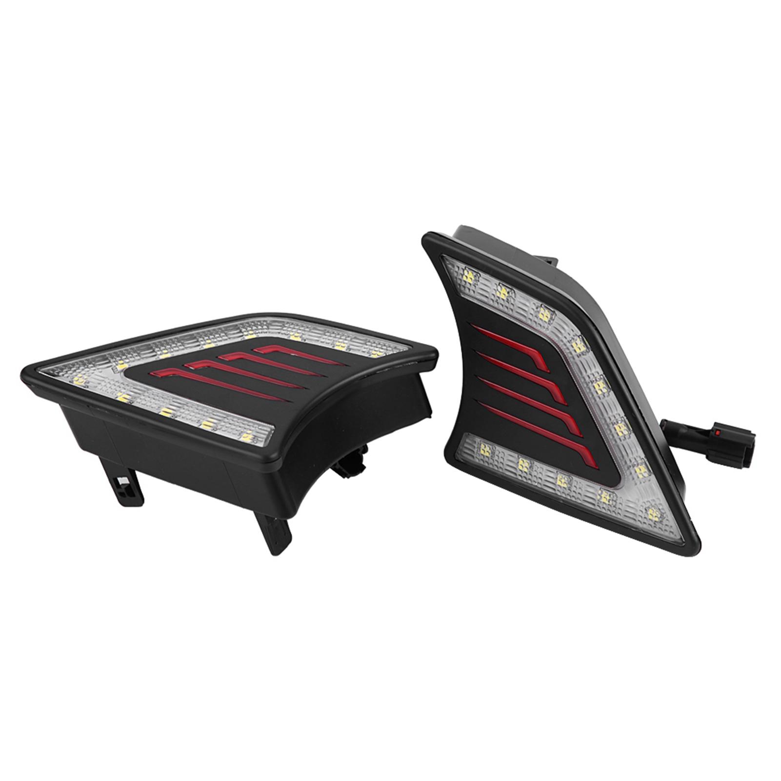 

1 пара автомобильных дневных ходовых огней DRL светодиодные дневные противотуманные фары для Hilux Vigo 1214