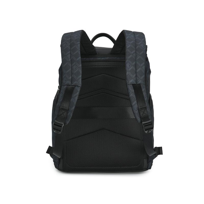 Fila Heritage Classic Versatile Comfortable Water-Resistant Fabric Backpack Men Backpack Black F53M628101FBK