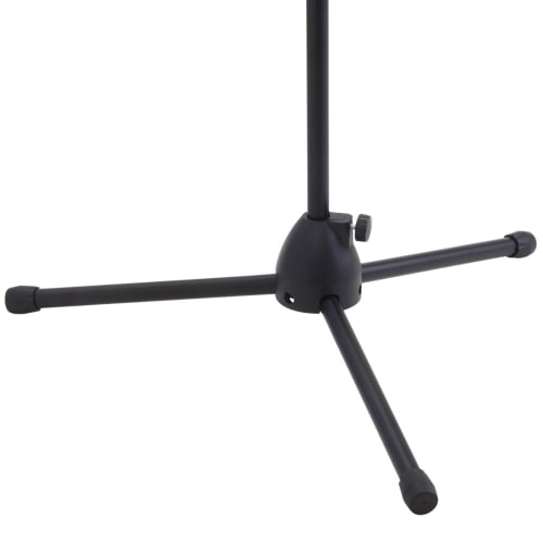 seathestars Microphone Stand, Straight Stand with Microphone Holder, Adjustable Height, Extendable, Foldable, Condenser Microphone Stand, Upright Trip