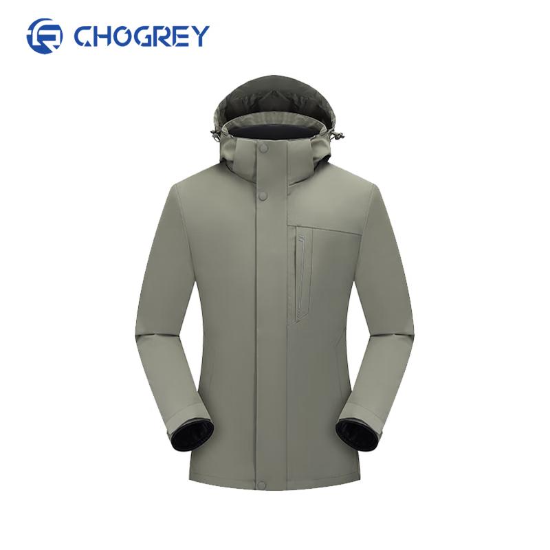 Qiaogrer Couples' Fleece Lined 3-in-1 Outdoor Jacket