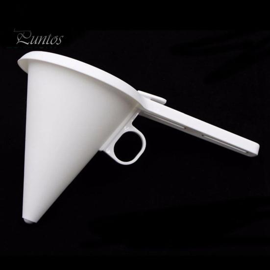 Kitchen DIY Hand-held Chocolate Icing Cream Funnel Cup Plastic Batter Dispenser