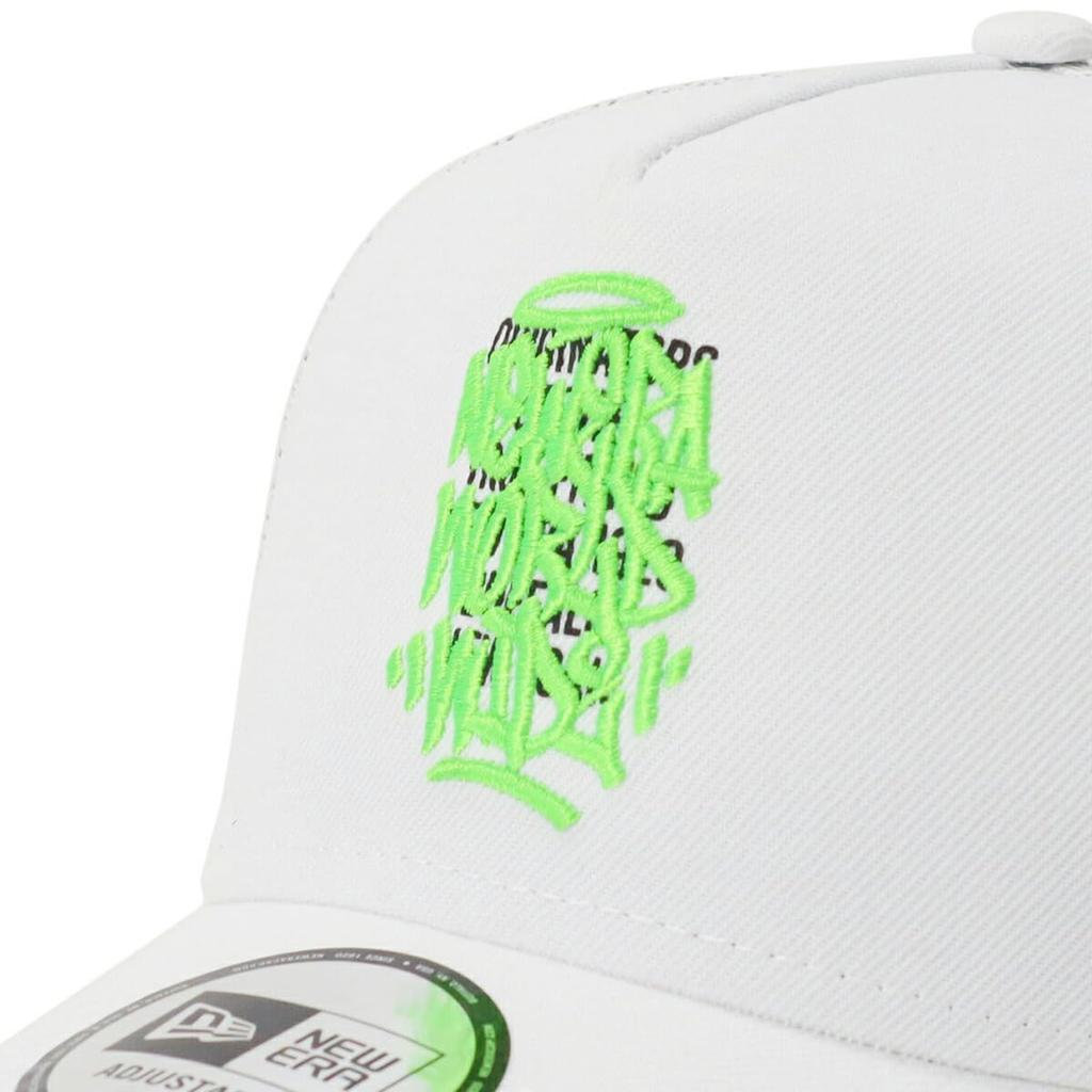 New Era Graffiti Logo Trucker Exclusive to Free Shipping 9FORTYA-FRAME Cap, White, ONSPOTZ,