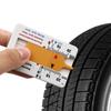 Car Wheel Tire Tread Depth Gauge 0-20mm Tyre Depth Meter Indicator Motorcycle Trailer Van Measurement Tool