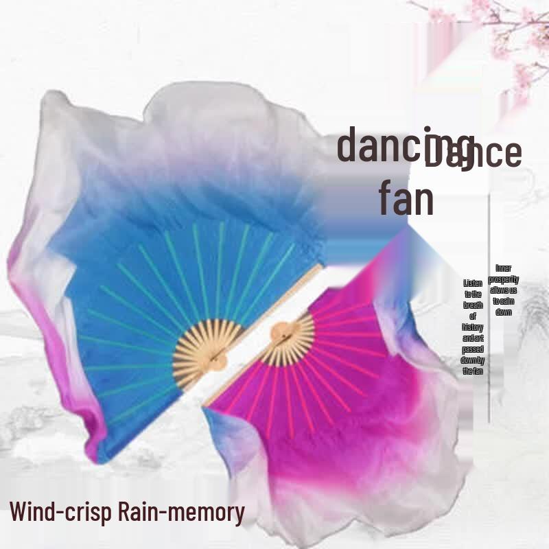 Fengyi Chinese Yangge Dance Fan Pair