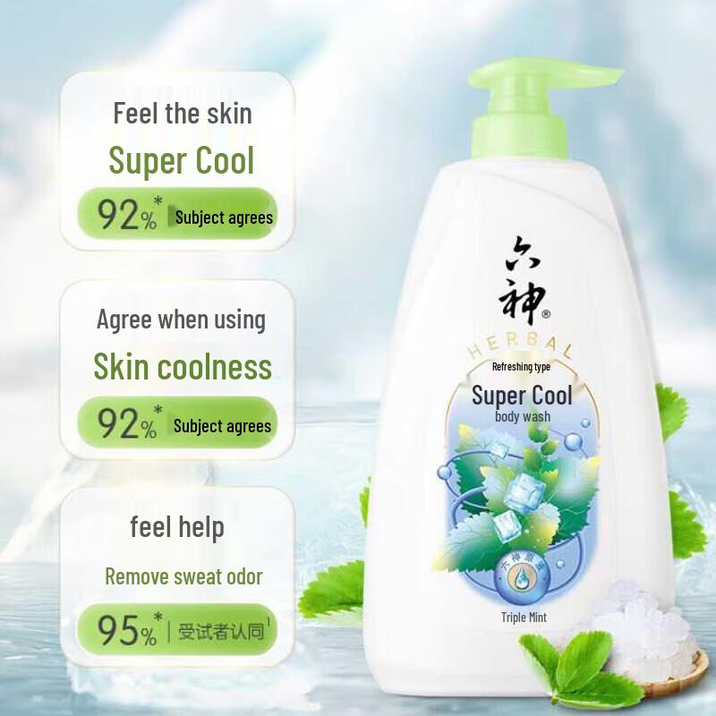 Liu Shen Icy Cool Refreshing Shower Gel