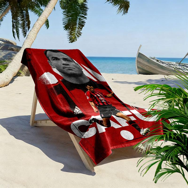 Milan Print Beach Towel, Large Soft Quick Dry Towel for Beach Camping Swimming