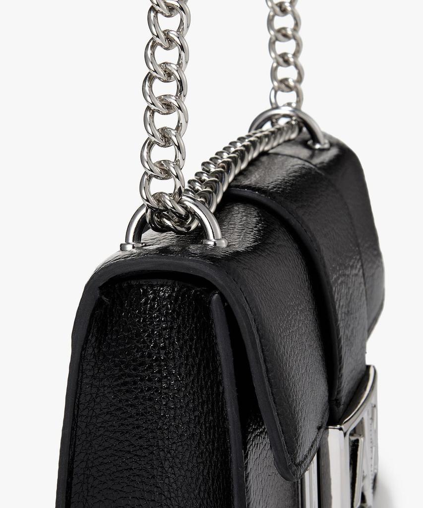 Armani Exchange Women'S Metal Logo Closure Shoulder Bag _Black_A425170501