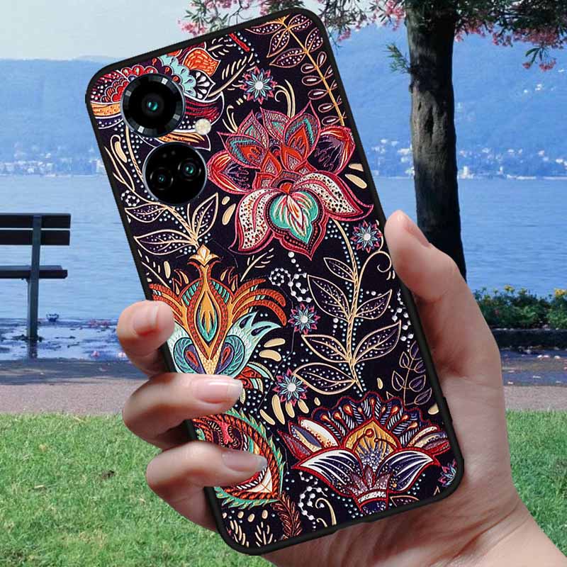 For Tecno Camon 19 Case Camon19 Neo 3D Relief Emboss Phone Cover For Tecno Camon 19 Pro 4G 5G Neo Coque Soft Silicone Cartoon