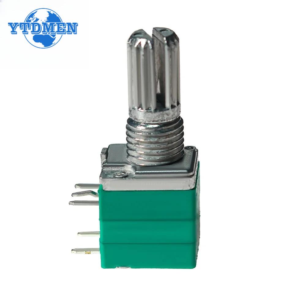 5PCS RK097 Potentiometer 5Pin RK097G B10K 1K 5K 20K 50K 100K 500K 15mm Audio Shaft Amplifier Sealing Rotary Potentiometers Kit
