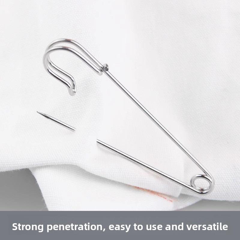 Förtjockade Stora Säkerhetsnålar, Säkerhetsnålar för Rockar, Knappar till Ulltröjor, Enkla Nålar, Broscher, Handgjorda Smyckestillbehör