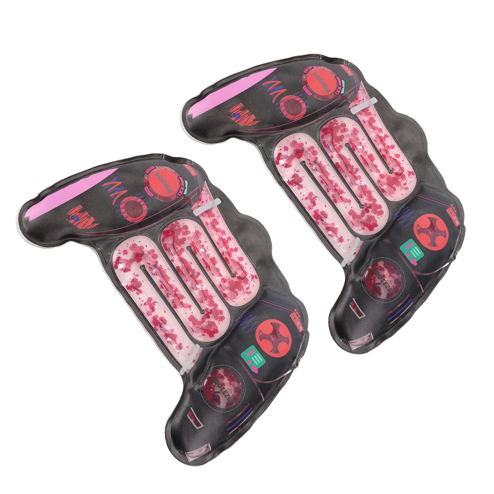 

2 шт. Мягкая сенсорная игрушка для сжатия, сенсорная трубка, заполненная блестками, игрушка для растягивания, вытягивания, сжатия