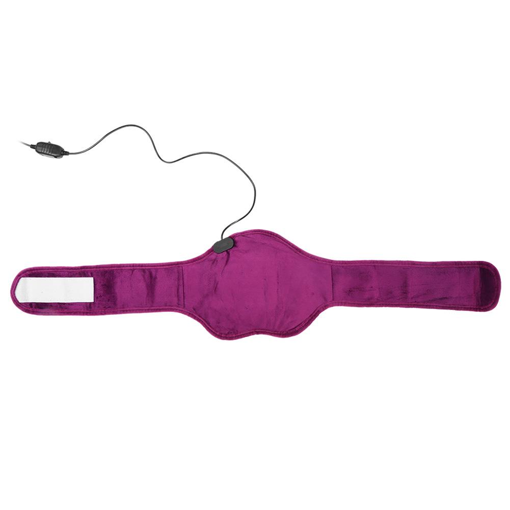 Electric USB Adjustable Moxa Waist Uterus Warmer Heater Brace Support Massage Pad