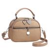 Female Fashion Tote Bag With Pu Material And Zipper Closure For Daily Use
