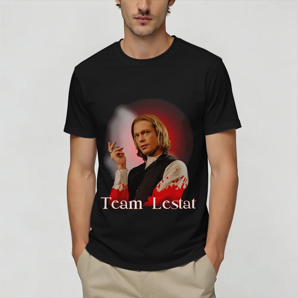 Unisex TShirts The Vampire Lestat Humor Pure Cotton Tees Short Sleeve T Shirts Crew Neck Clothing Adult