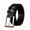 High-End Light Luxury Simple Business Anti-Allergic Belt Men'S Leather Pure Titanium Buckle First Layer Cowhide Formal Pants Belt