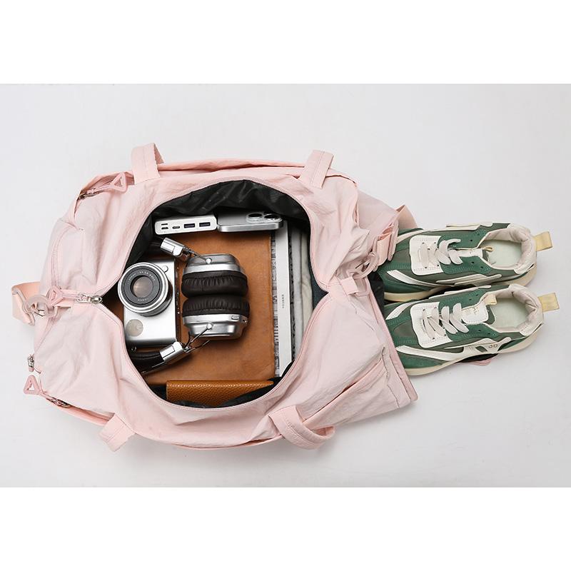 Fitness Tasche Reisetasche Große Kapazität Trainingstasche Damen Yoga Schwimmtasche mit separaten Schuhfächern