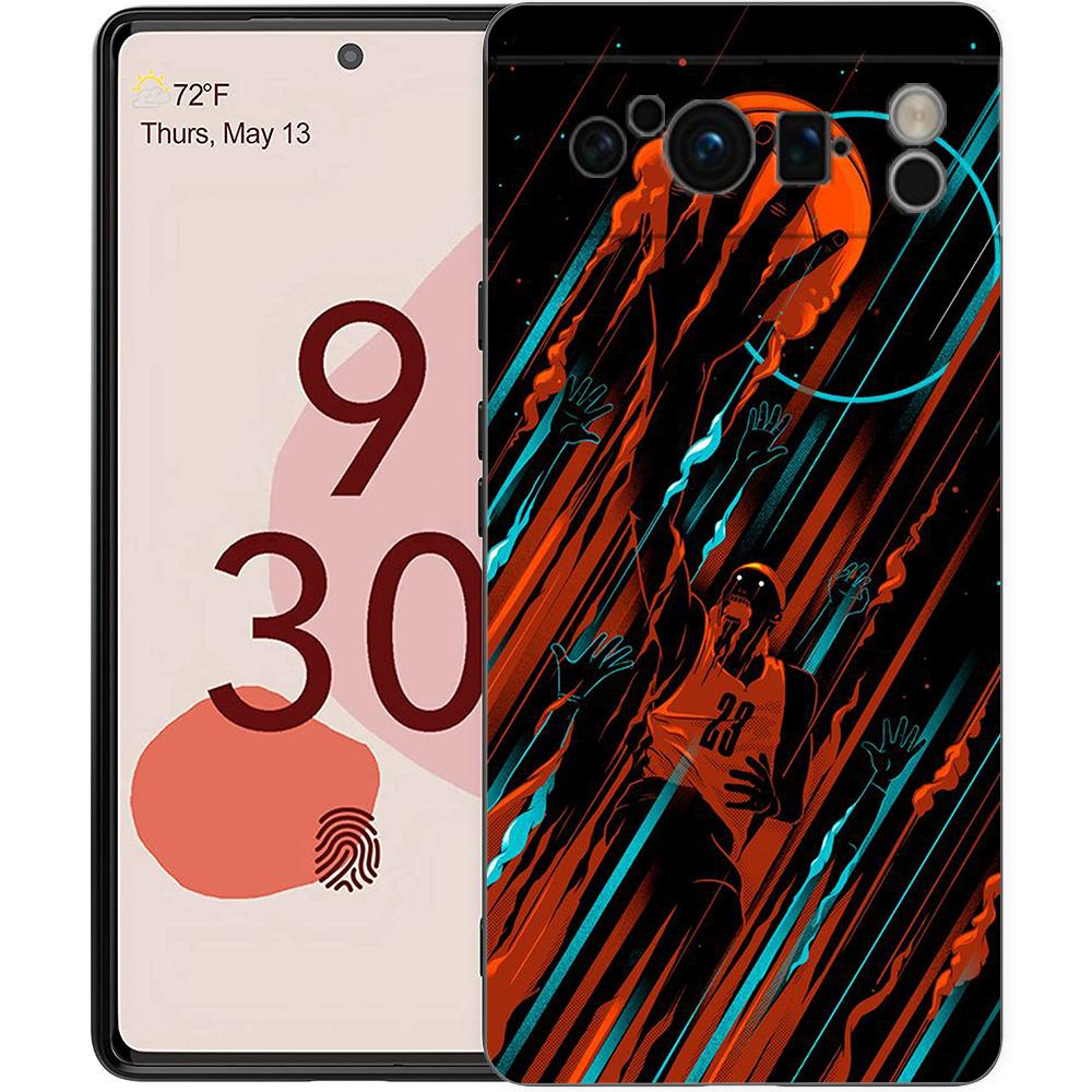 

Чехол для телефона Google Pixel 8 7 6 7A 6A Pro 5G, баскетбольное кольцо, спорт, противоударный силиконовый мягкий, 8 Pro 5G, чехол, сумки Pixel 8 5g