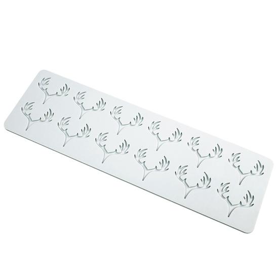 Silicone Fondant Mold Elk Flower Sun Shape Non-sticky Food Grade High Temperature Resistant Easy Release Candy Chocolate Food Cooking Mold