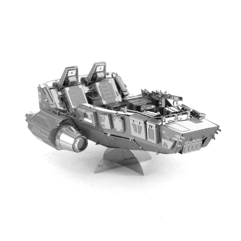 Yuanzhi Snowmobile Creative DIY Puzzle Game Assembly Toy Gift for Children