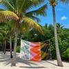 Retro Multi Color Heart Layers Quick Drying Bath Towel Microfiber beach towel light weight swimming camping yoga beach out