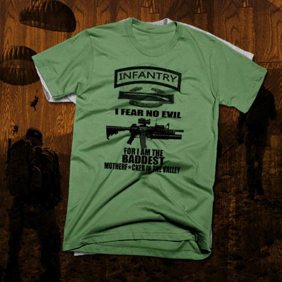 

Infantryman t-shirt military Afghan Iraq War Infantry Tactical 11B assault tee 4XL