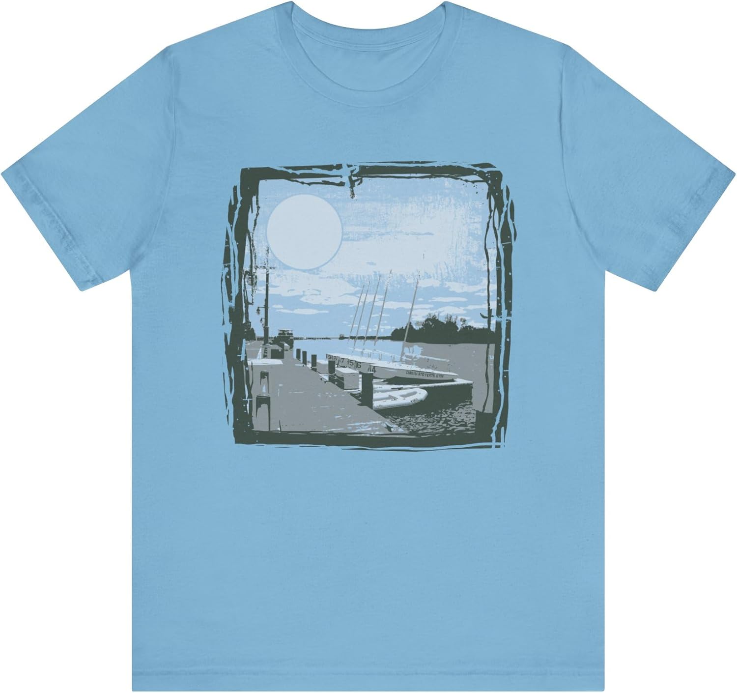 

Yacht Club Retro Poster Graphic Design Tee, Yacht Club Shirt, Vintage Tees, Art Design T-Shirt, Graphic Tee, Retro Art Shirts 5XL різнокольоровий