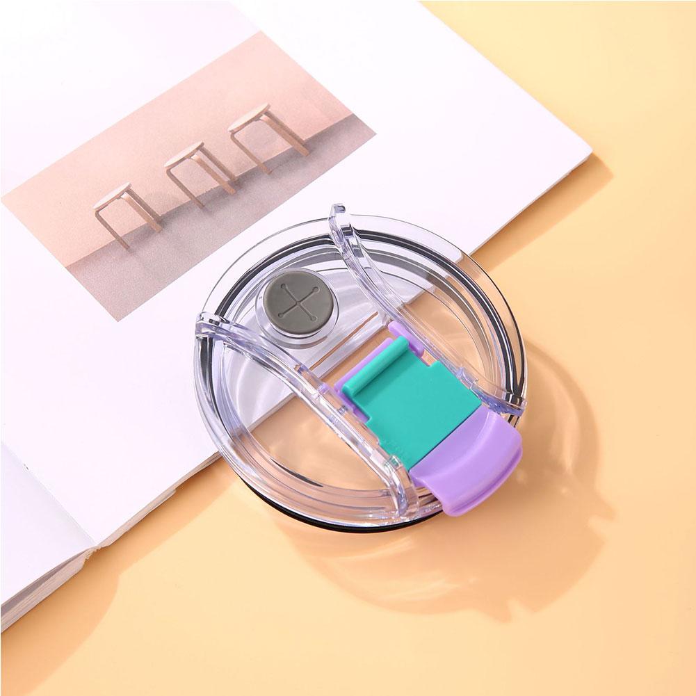 40oz Lock Cap Car Cup Cap Uzavíratelný a vyklápěcí vršek pro Stanley Cover Flip Straw Sklenička na víko 40oz L D2U7