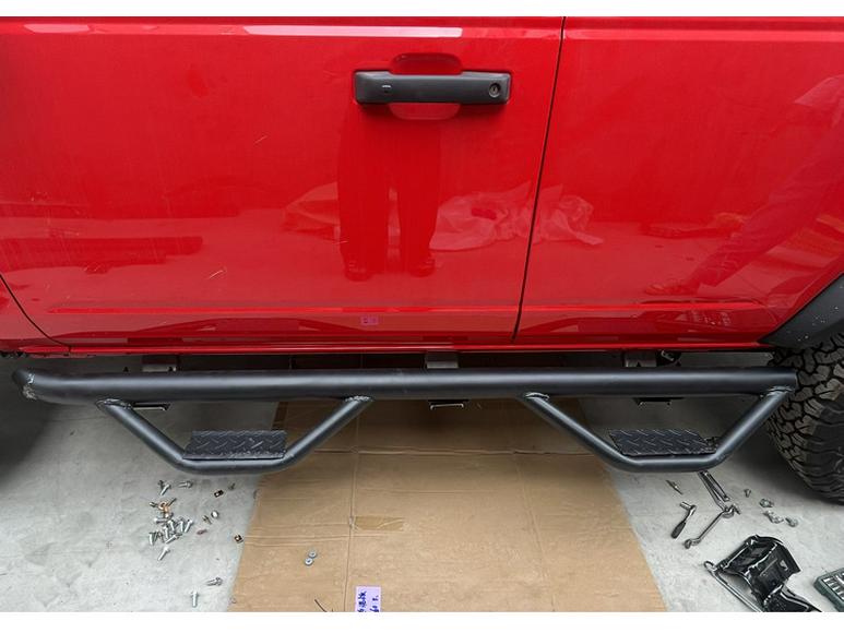 Ford Bronco Tungsten Steel Side Steps - Large Pedal Board Modified Edition