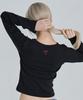 5OML Slim Back Ribbon Long Sleeve (White)