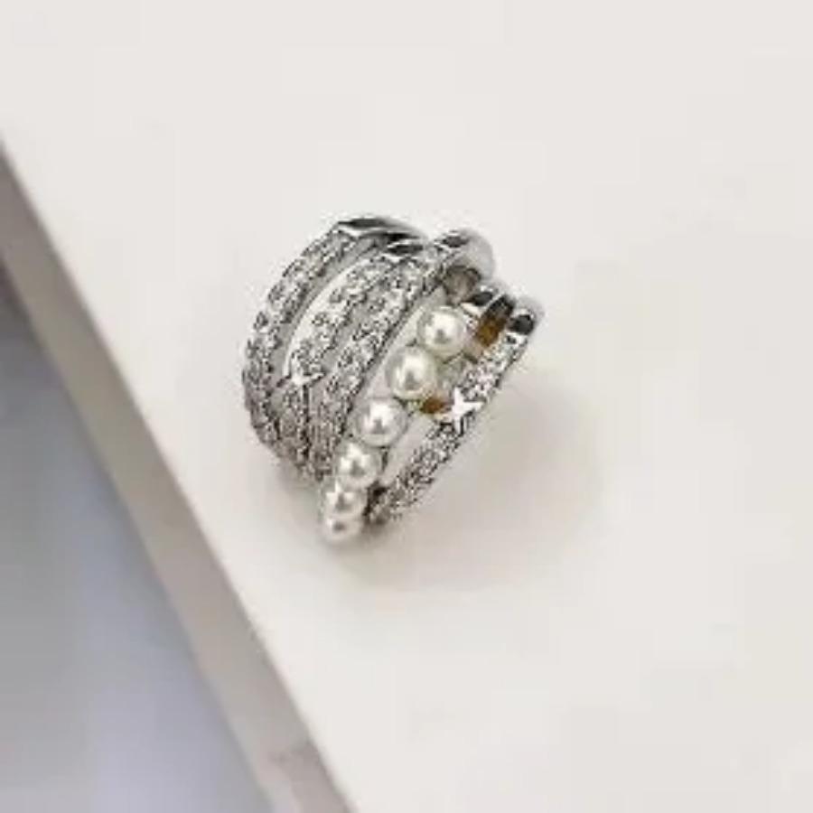 

Корейская Мода Двухслойные Клипсы-Серьги с Жемчугом для Женщин Девушек Роскошные Циркониевые Клипсы-Каффы для Ушей Без Пирсинга Ювелирные Изделия