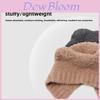 Abouthexx Cute Bear Ears Hat For Winter Warmth And Style With Breathable Knit For Casual Wear