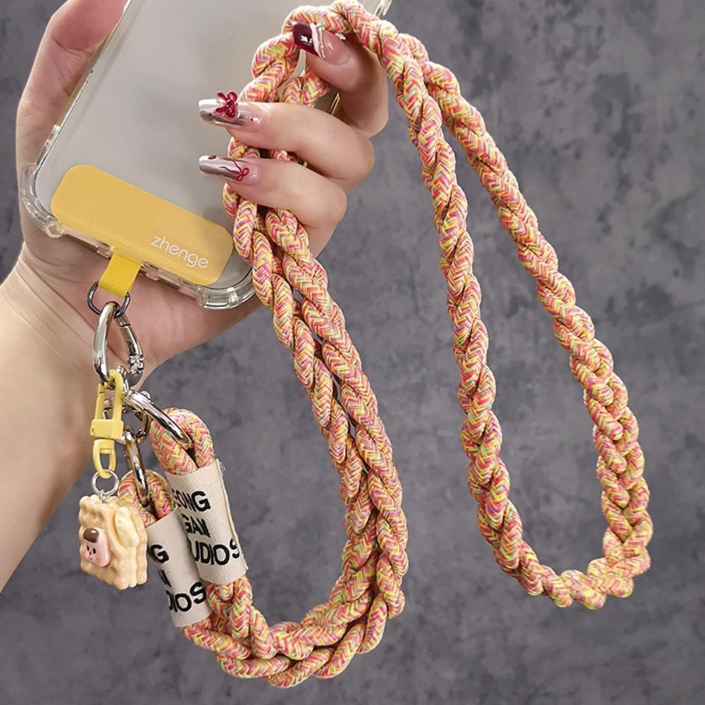 Detachable Mobile Phone Lanyard Pendant Phone Neck Straps Crossbody Phone Strap  Phone Case Hanging