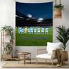 Manchester City Custom Your Name Wall Decor Tapestry Art For Pet Memorial Birthdaywedding Party Backdrop Family Gift
