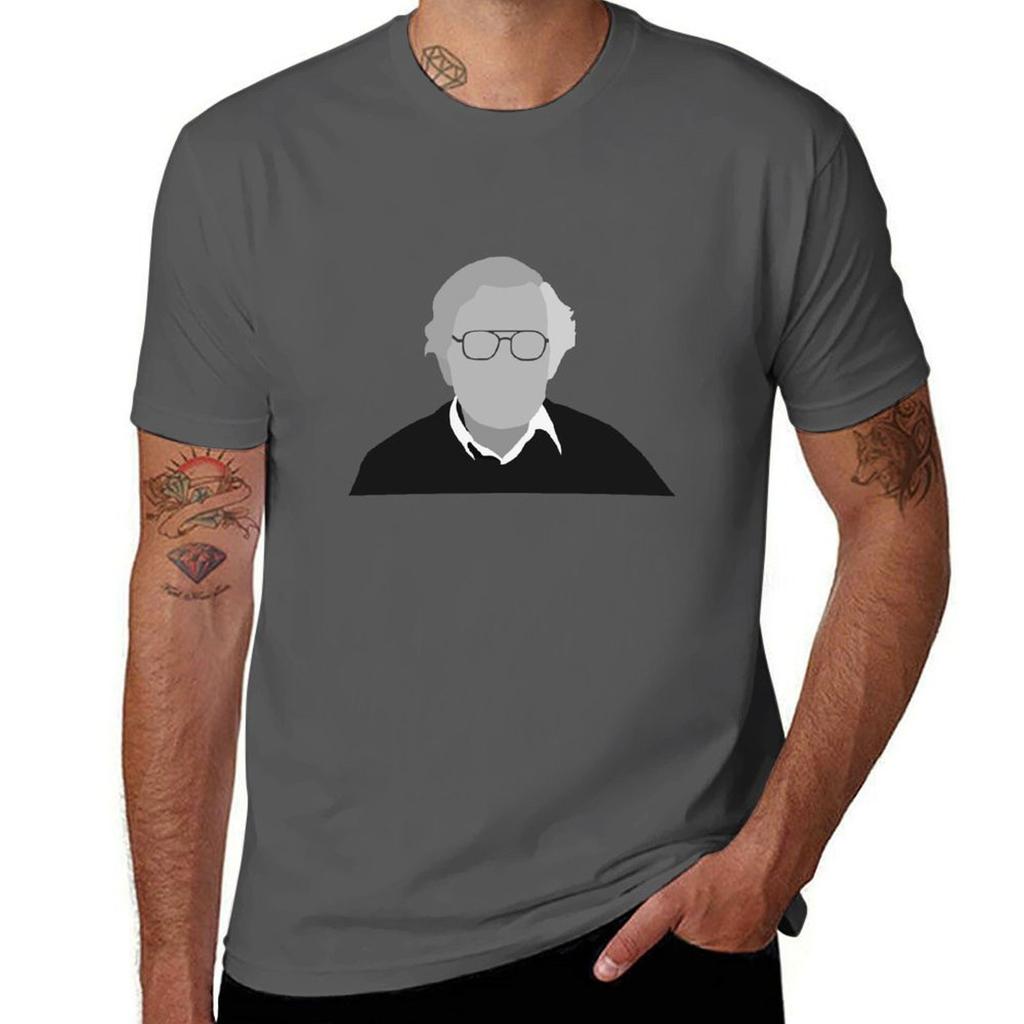 Noam Chomsky Tshirt Gym Exercise Short Sleeve Tshirt