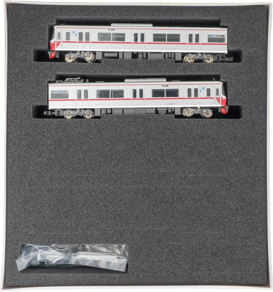 Greenmax N Gauge Meitetsu 3150 Series generation and selectable car set Model Railway Train 32032 (5th later, numbers) 2-car add-on (non-powered)