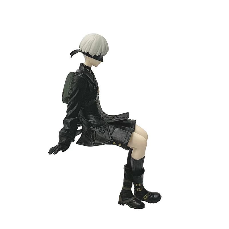 13cm Anime NieR: Automata Yorha 2B Figure Noodle Stopper Action Figure Toy Pvc Model Doll Gifts