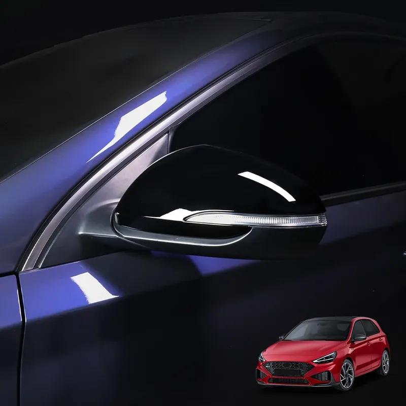 Exterior Accessories For Hyundai I30/I30 N 2017-2025 Car Tuning Carbon Fiber Car Rearview Mirror Cover Trim Accessories
