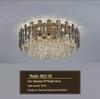 Elegant Post-Modern Crystal Chandelier for Living and Dining Rooms