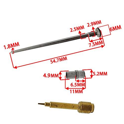 Zephyr 400 Fits Kawasaki KPS Zephyr 400 Keihin Carburetor 1989- 1996 Zephyr 400 Carburetor Repair Kit with Vacuum Diaphragm and Oil Float