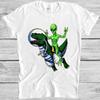 Alien Riding T-Rex TShirt Galaxy Travel Space Dinosaur Astronaut Cosmic Tee M81