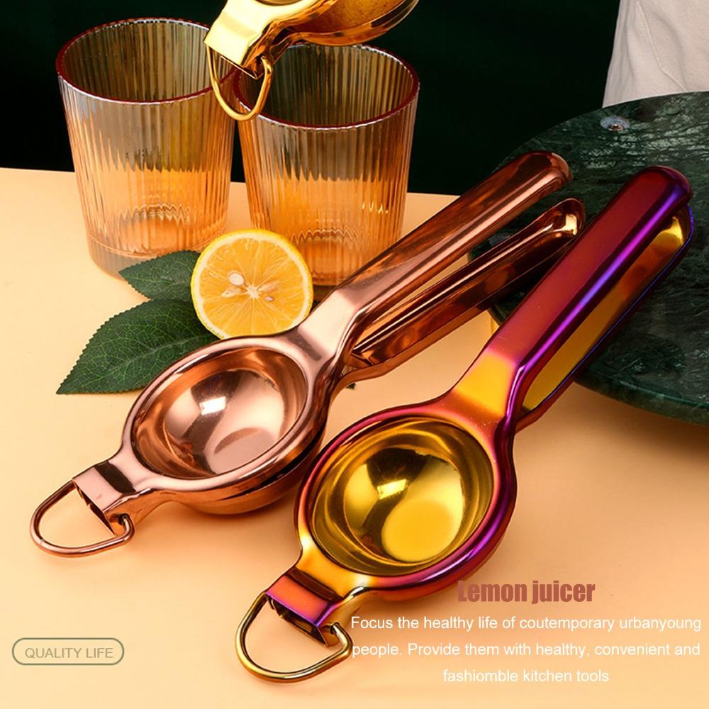 Gold Citrus Juicer Manual Fruit Juicer Kitchen Tool Lemon Squeezer  Lemons/Limes/Oranges