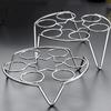 1/2PCS Efficient Egg Cooking Rack Heat-Resistant Food Steamer Shelf Steaming Tray  Kitchen