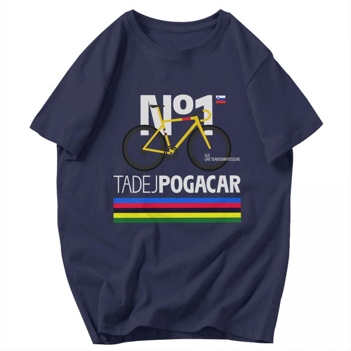 GUOYAN TOP Heren T-shirt Tadej Pogacar Wielrennen Pogi Team Tour De France Pops Y2K Grafische T-shirts Unisex Kleding T-shirts 4XL