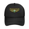 Baseballpetten Pakistan Trots Mesh Petten Vizier Petten Activiteiten Uniseks Petten