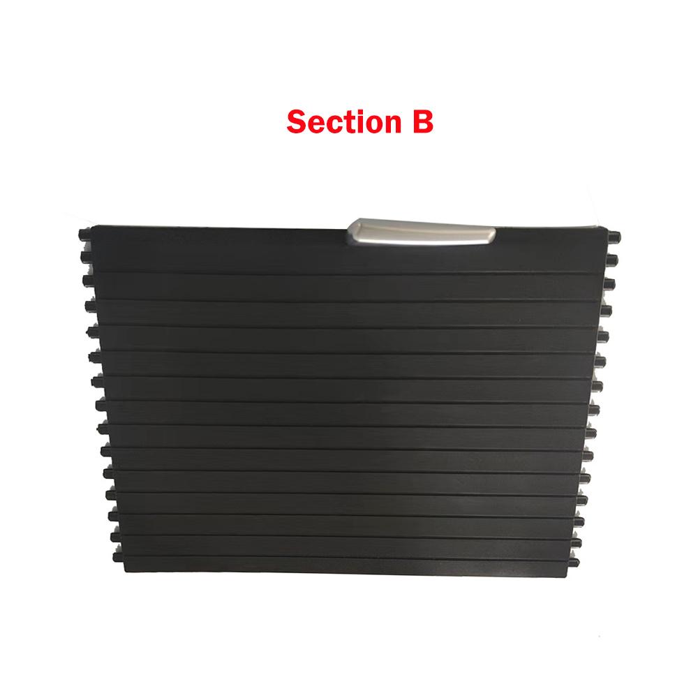 Interior Water Cup Rack Car Center Console Cover Slide Roller Blind Car Mounts Drinks Holders For BMW X5 E70 X6 E71 51166954943