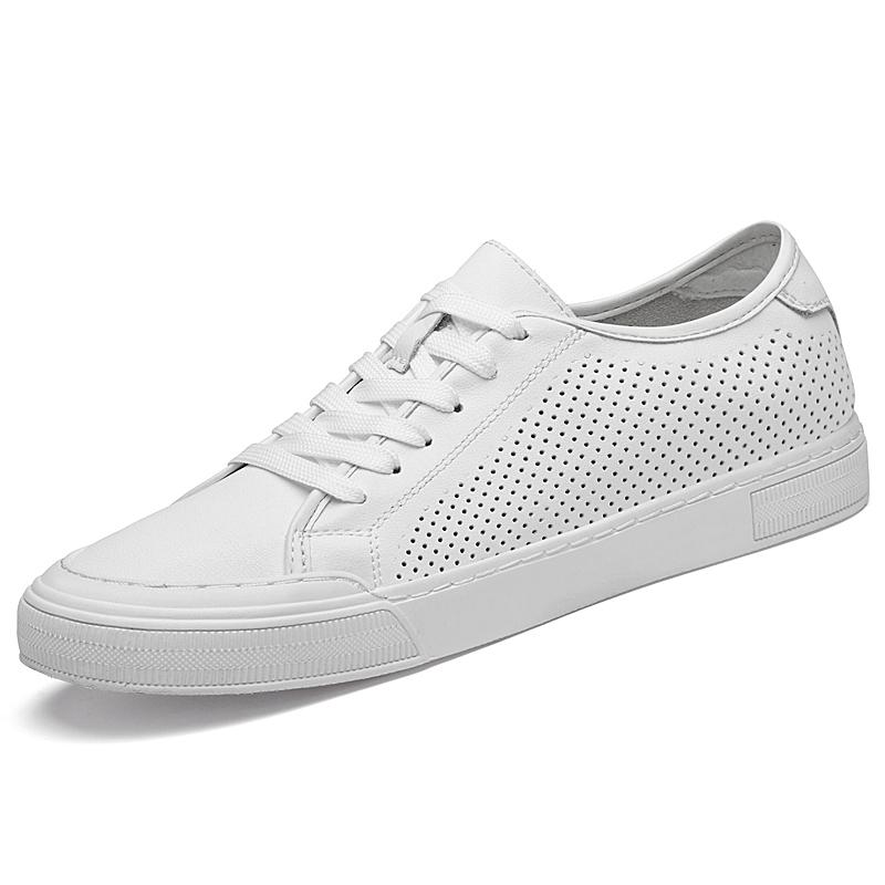 

Fashion High Quality Mens Casual Shoes Luxury Real Leather Sneakers Leisure Walk Vulcanize Shoes Versatile Skateboard Footwear Trainers 46