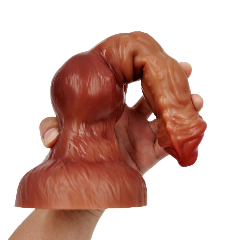 New Big Dog Cock Dildo Penis Silicone Dildos Women's Masturbation Device Animal Simulation Penis Sex Product