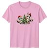 Raccoons Christmas Tree Decorating Holiday Unisexs TShirt Unisex Graphic Tee Unisex