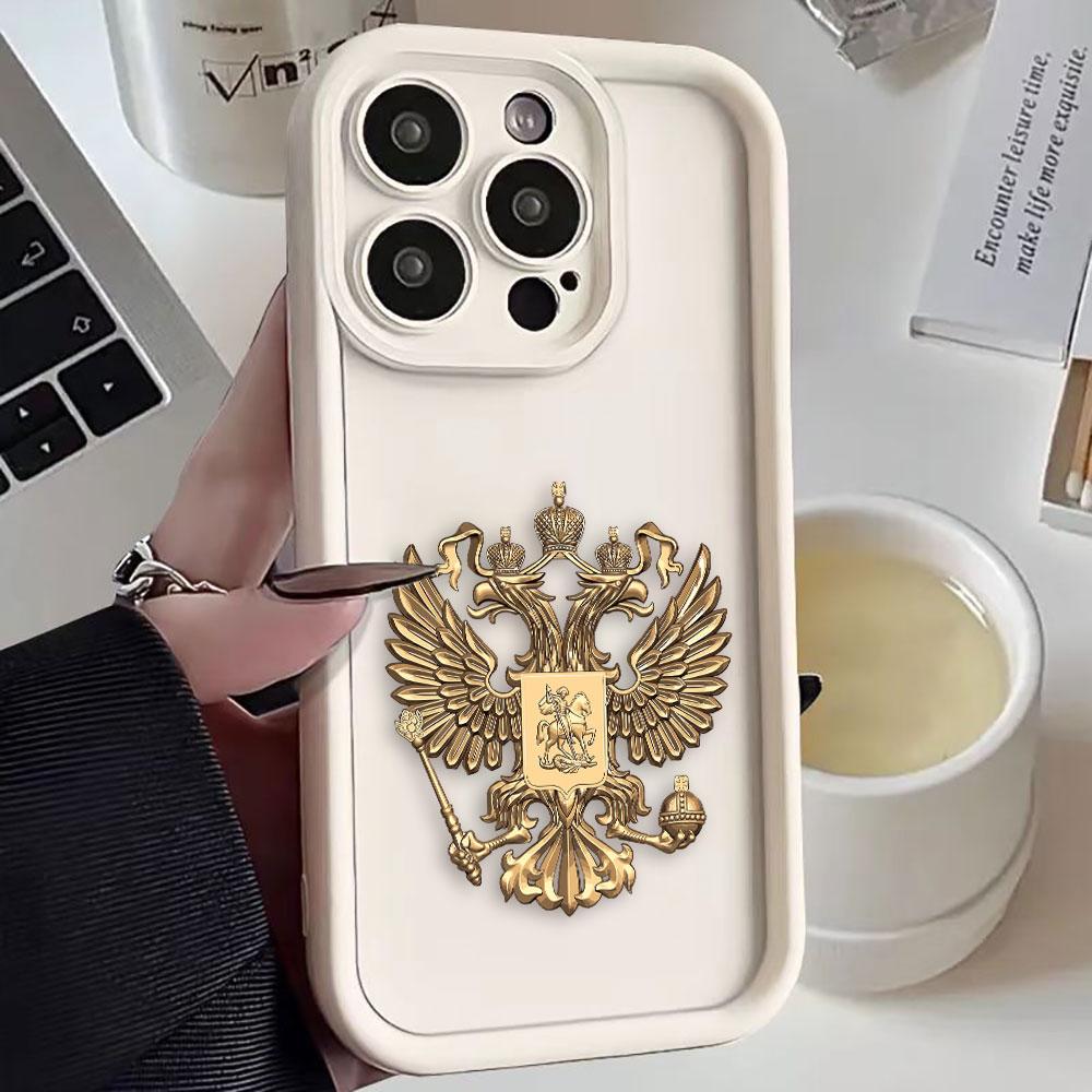 Russian Emblem Flags Phone Case For HONOR X9D X9B X9A X8C X8B X8A X8 X7A X6A X7 X9 MAGIC 5 6 7 8 Y9 DIY Shell Funda Case Cover